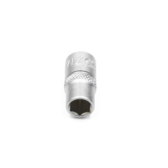Головка торцева шестигранна, 1/4IN, коротка, SW7, RED STRIPE | Зображення 2