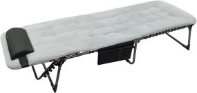 Ліжко розкладна KingCamp Hamburg Plus Grey/Black