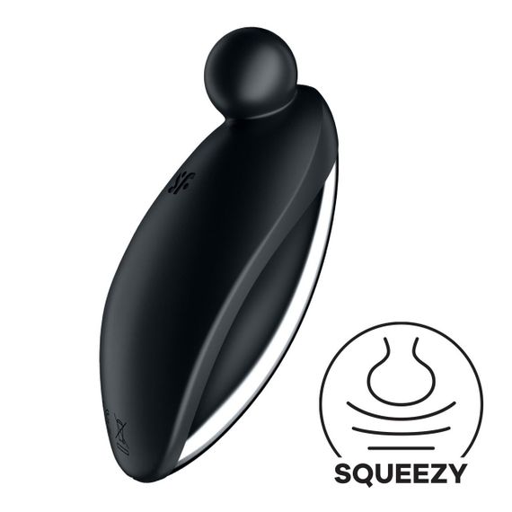 Вибратор для наружной стимуляции Satisfyer Spot On 2 Black, очень мощный, гибкий отросток sexstyle