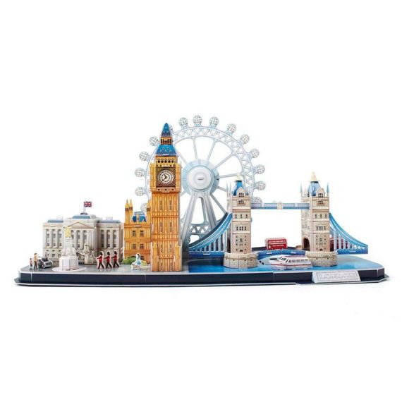 Пазл Cubic Fun Тривимірний пазл CityLine London (MC253h) | Зображення 6