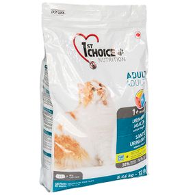 Корм 1st Choice Cat Adult Urinary сухой с курицей для профилактики МКБ у котов 5.44 кг