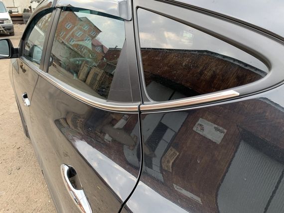 Вітровики (4 шт, HIC) для Hyundai IX-35 2010-2015 рр | Зображення 7