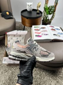 Кросівки New 2002R New Grey Pink , текстиль , В'єтнам