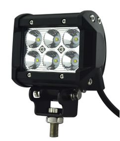Світлодіодна фара С4 18W (1800Lm). SMD x 6x3W. Дальній-ближній. 62х78х92мм