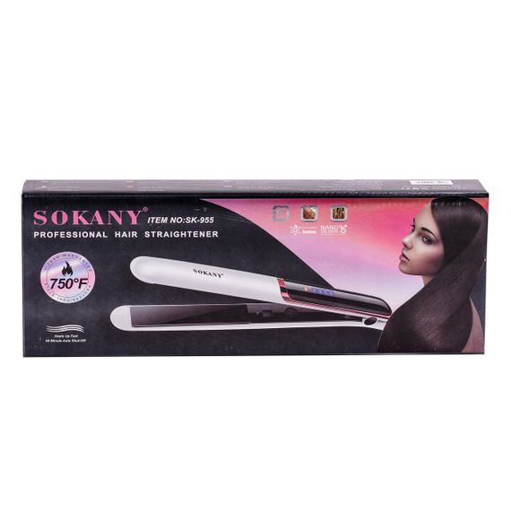 Утюжок для волос Sokany SK955W Белый | Зображення 5