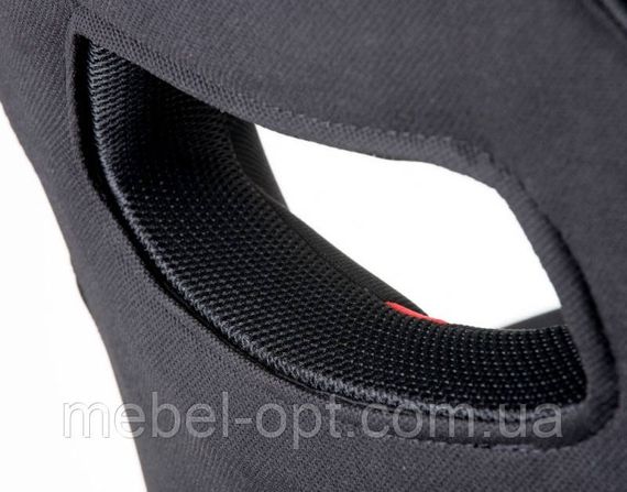 Офісне крісло - геймерське крісло Prime black - red екокожа | Зображення 7