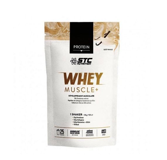 Протеїн STC NUTRITION WHEY MUSCLE+ PROTEIN 750 g /25 servings/ Vanilla