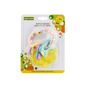 Погремушка-прорезыватель с водой "Ключики" 8430-1