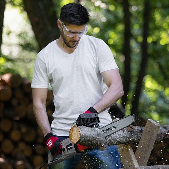 Пила ланцюгова електрична 2400 Вт, прямий двигун INTERTOOL DT-2206 | Зображення 8