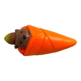 Игрушка антистресс Сквиш Белка Оранжевая