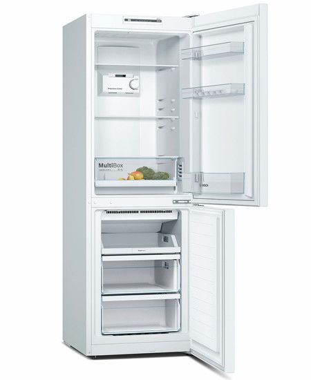 Холодильник з нижньою морозильною камерою BOSCH KGN33NW206, білий (KGN33NW206) | Зображення 1