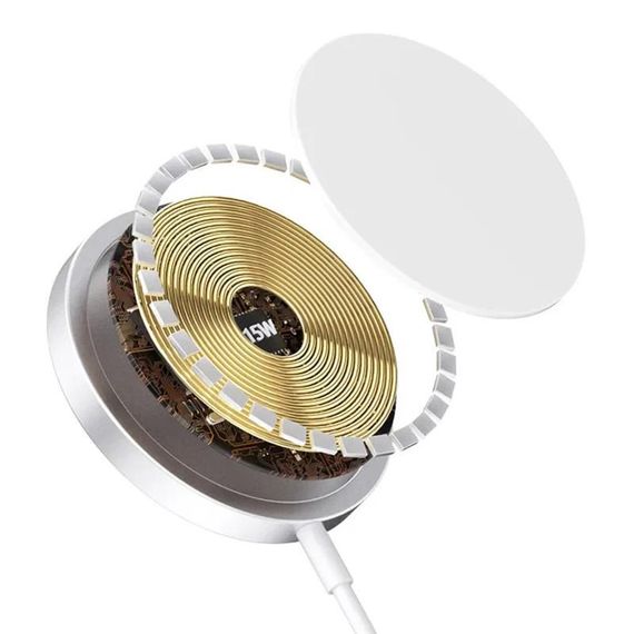 БЗУ WIWU Wi-W009 Cableless charger 15W White | Зображення 1