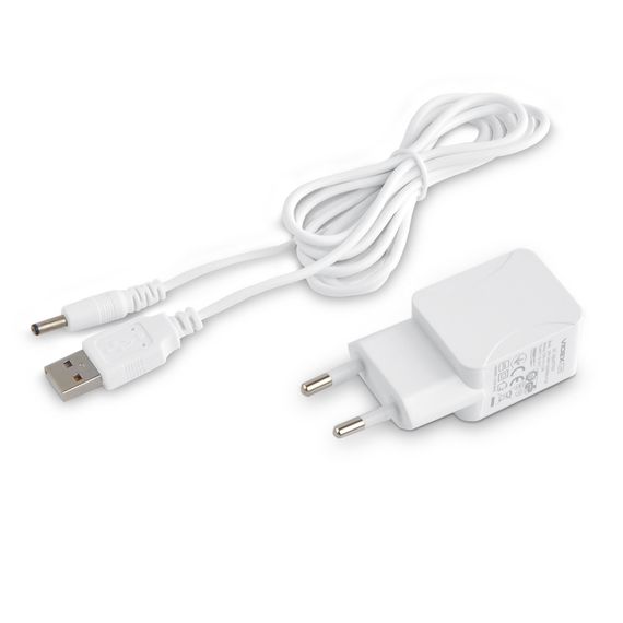 Светодиодная настольная лампа VIDEX VL-TF05W 7W 3000-5500K 220V с регулировкой температуры света, термометром, часами, календарем | Зображення 8