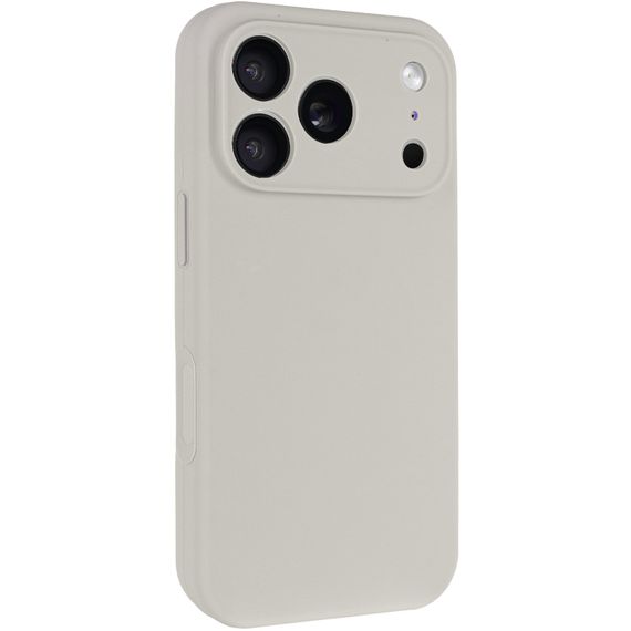 Чохол Silk Full Camera Protective (AA) NO LOGO для Apple iPhone 17 Pro Max / 18 Pro Max (6.9") Бежевий / Antique White