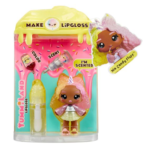 Игровой набор с куклой и блеском для губ Ния Кэнди Yummiland 525462