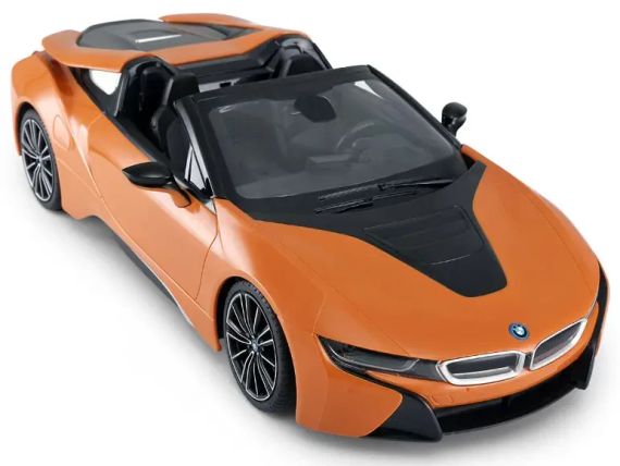 Машинка Rastar BMW i8 Roadster (95560) на радіокеруванні. 1:12. Помаранчевий | Зображення 2