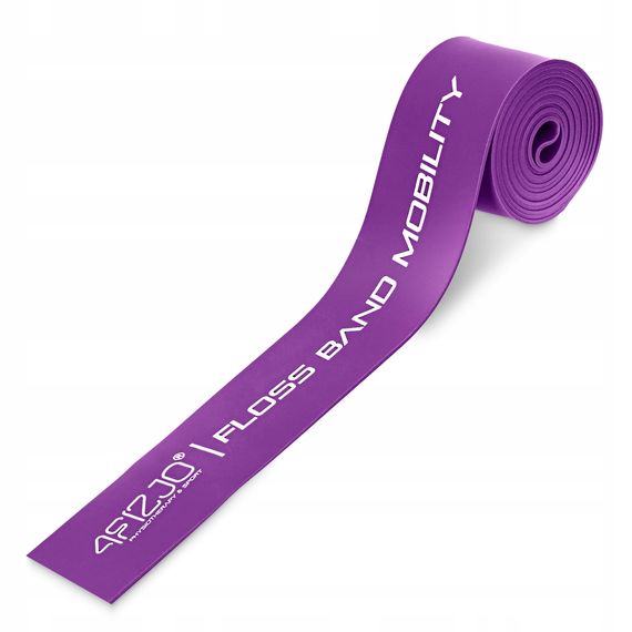 Стрічка компресійна для флосингу 4FIZJO Floss Band 207 x 5 x 0.1 см Violet (P-5905973405201)