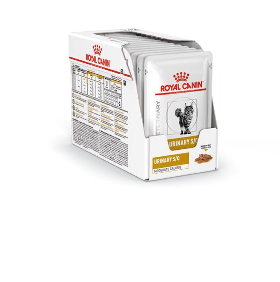 Корм Royal Canin Urinary S/O Feline Moderate Calorie Pouches вологий для котів із захворюваннями сечовивідної системи 85 гр | Зображення 2