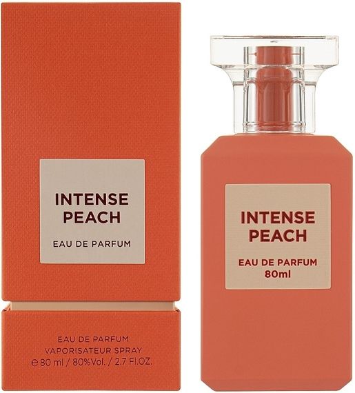 Парфумована вода Fragrance World Intense Peach жіноча 80 мл