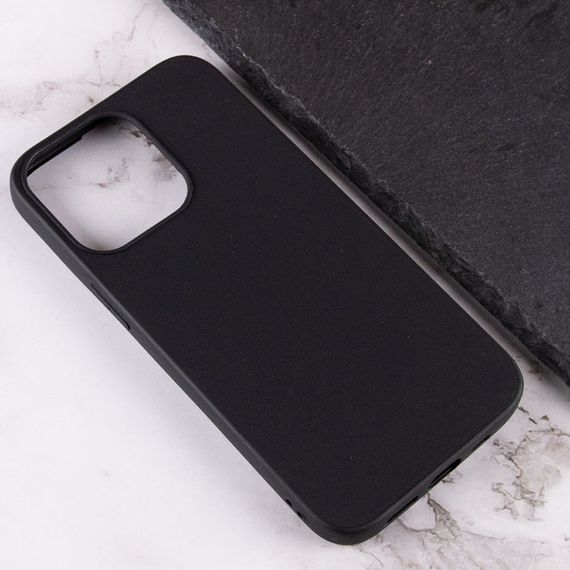 Силіконовий чохол Candy для Apple iPhone 13 Pro (6.1") Чорний | Зображення 2