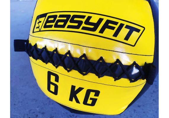 Медичний м'яч EasyFit Wall Ball медбол, волбол 6 кг (EF-WB-06) | Зображення 2