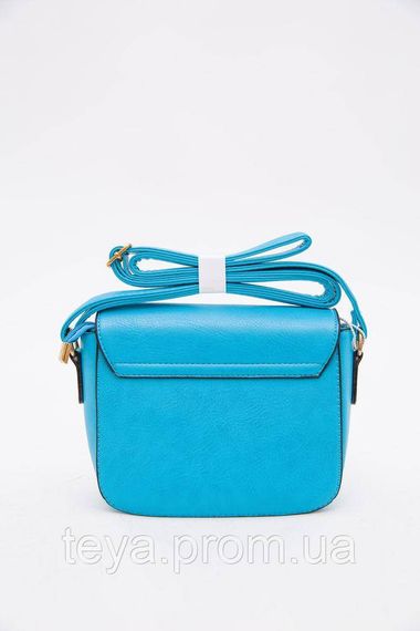 Клатч зі шкірозамінника бірюзового кольору розмір 18x15x6 FA_002520 | Зображення 2