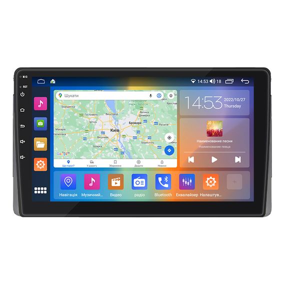 Штатна магнітола Lesko для Toyota 4Runner IV 2002-2005