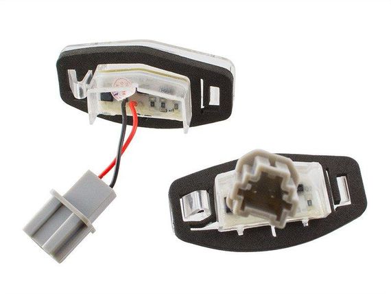 Honda Accord VII Sedan (02-08) світлодіодні лампи підсвічування номерного знака 2 шт комплект, Хонда Аккорд 7 седан | Зображення 1