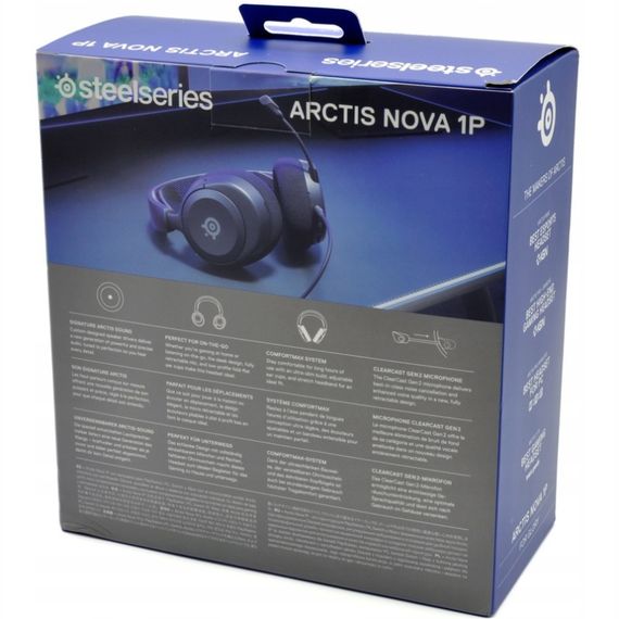 Ігрова гарнітура SteelSeries Arctis Nova 1P Black MultiPlatform | Зображення 3