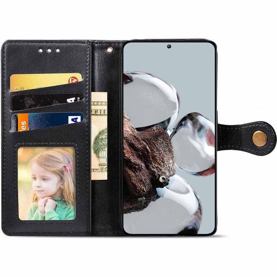 Шкіряний чохол-книжка GETMAN Gallant (PU) для Xiaomi 12T / 12T Pro | Зображення 2