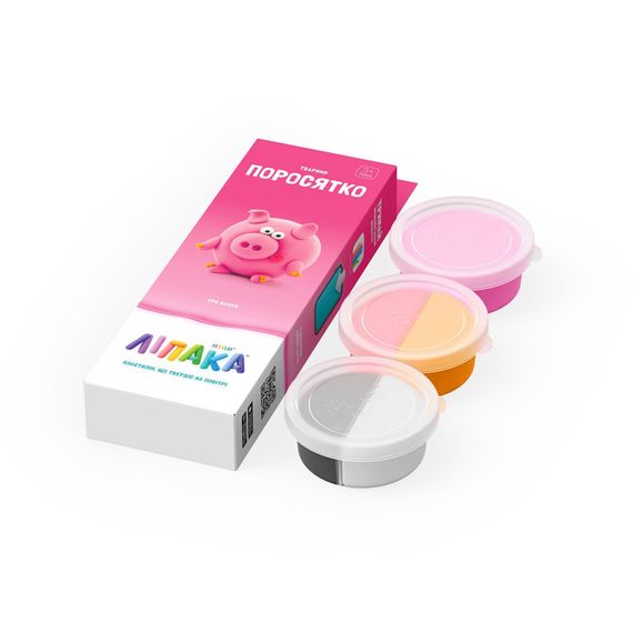 Набір самозатвердіючого пластиліну Порося ЛІПАКА 30045-UA01 | Зображення 3