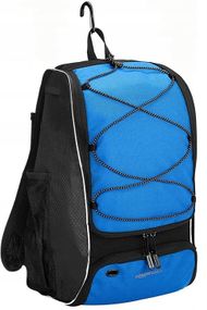 Спортивний рюкзак 22L Amazon Basics чорний із синім