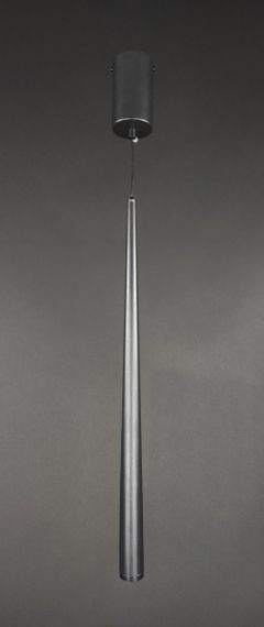 Люстра світлодіодна підвісна LED світильник для квартири на стелю лед 27682 Чорний 64-160х6х6 см.