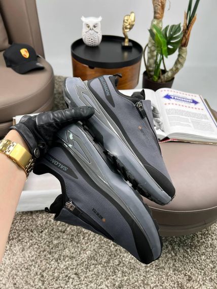 Кросівки Salomon Odyssey ELMT Advanced Dark Grey Black  (Gore-Tex) , В'єтнам 43 27,5 | Зображення 1