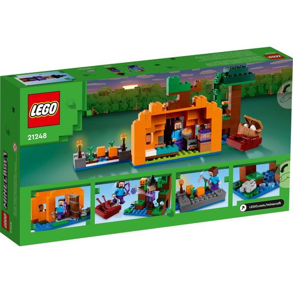 Конструктор LEGO Minecraft Гарбузова ферма 257 деталей (21248) | Зображення 9