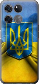 Чехол на OnePlus Ace Racing Флаг и герб Украины 1 "375u-2955-17620"