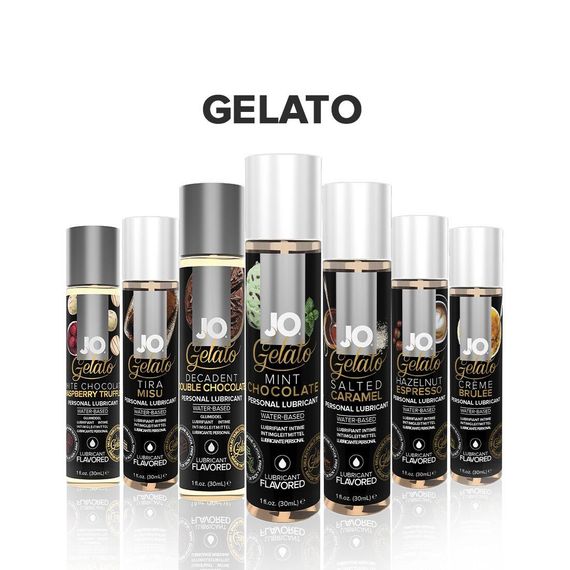 Змазка на водній основі System JO GELATO Mint Chocolate (30 мл) без цукру, парабенів та пропіленглік | Зображення 4