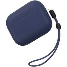 Силиконовый футляр BlueO Liquid silicone для наушников Airpods Pro 3 Navy Blue