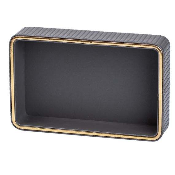 Серветниця на стіл з еко-шкіри 25 х 15.5 х 5 см Сірий HP9900G | Зображення 4