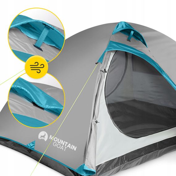 Намет туристичний Mountain Goat Prime Duo 2-місний Grey (P-5905973406550) | Зображення 8