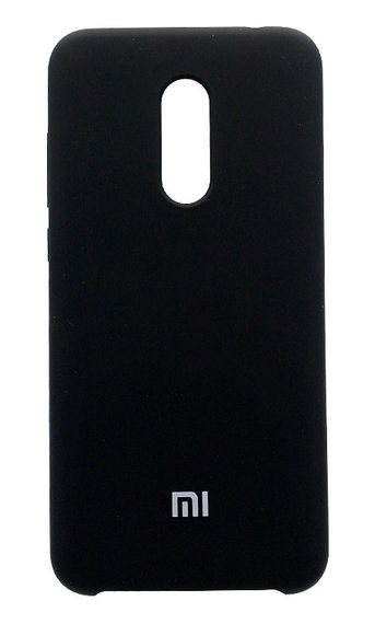 Чехол Silicone Cover Case для Xiaomi Redmi 5 (Черный) | Зображення 1