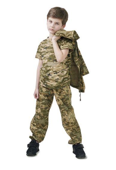 Костюм військовий камуфляжний дитячий ARMY KIDS ПІЛОТ камуфляж Піксель | Зображення 1