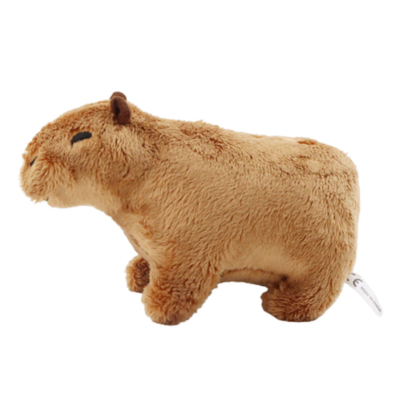 Мягкая игрушка "Капибара" 18cm Коричневый (sv1805-2) | Зображення 6
