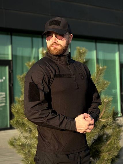 Убакс чорний Military CollPass Black БАТАЛИ | Зображення 4