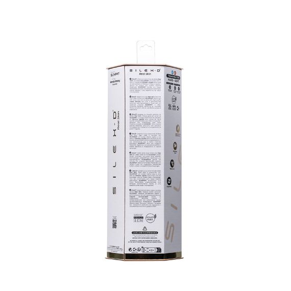 Фалоімітатор SilexD Tomas Real Skin Flesh MODEL 1, реалістичний, на присосці, діаметр 4,9 см | Зображення 8