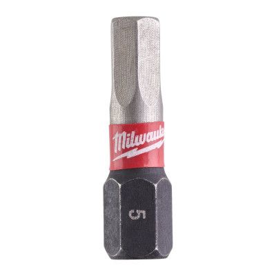 Набор бит Milwaukee SHOCKWAVE, Hex5, 25мм, 2шт (4932430896) | Зображення 1