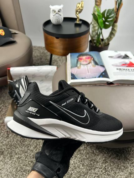 Чоловічі кросівки Air Zoom Black White  (текстиль) A4081 43 28 | Зображення 4