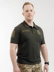 Тактичне Поло "Сич" CoolPass/CoolMax Олива, S
