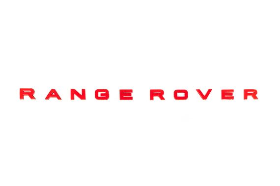 Напис червоний (тип-5) для Тюнінг LandRover Range Rover | Зображення 1
