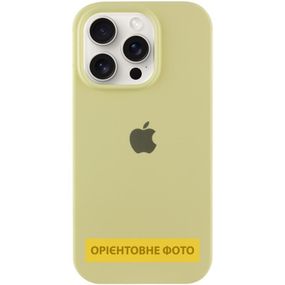 Чохол Silicone Case Full Protective (AA) для Apple iPhone 17 (6.3") Жовтий / Mellow Yellow